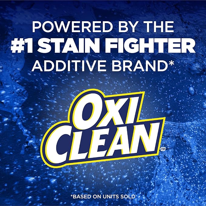 ARM & HAMMER Plus OxiClean Stain Fighters: 5-in-1 Laundry Detergent Power Paks, Fresh Scent, 72 Count