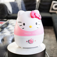 Crane Adorables Ultrasonic Humidifiers for Bedroom and Baby Nursery, 1 Gallon Cool Mist Air Humidifier for Large Room or Kid's Room, Humidifier Filters Optional, Hello Kitty