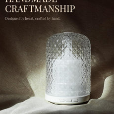 Essential Oil Diffuser – 2.4MHz Ultrasonic Aromatherapy Diffuser, Health Night Light, Timer & Auto Shut-Off, BPA-Free, 120ml Glass Oil Diffuser for Home, Office, Spa, Yoga