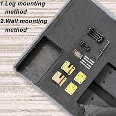 Velvet Upholstered Headboard King/Cal King Size Latest Model Wall Mount, Bed Frame Mount, Featuring High-Density Sponge Padding, Luxury Texture Easy Assembly Comfort and Style-Black