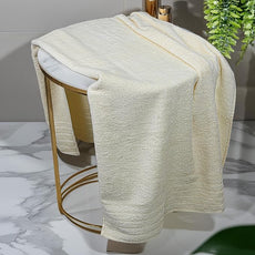 Tens Towels Pack of 2 Extra Large Bath Sheets 35 x 70 Inches, 100% Cotton, Larger & Lighter Weight, Quicker to Dry, Super Soft & Absorbent, Oversized Bath Towels, Cream