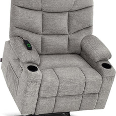 MCombo Oversized Power Lift Recliner Chair with Extended Footrest, Extra Wide 27.2