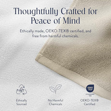 Brooklinen Super-Plush Turkish Cotton Washcloths - Set of 2 - Cotton, 820 GSM, Highly Absorbent, Machine Washable, Perfect for Home & Bathroom (13