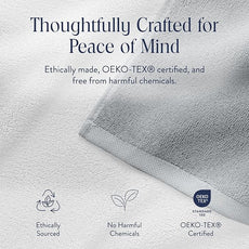 Brooklinen Super-Plush Turkish Cotton Washcloths - Set of 2 - Cotton, 820 GSM, Highly Absorbent, Machine Washable, Perfect for Home & Bathroom (13