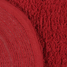 Home Weavers Double Ruffle Collection 100% Cotton Bathroom Rugs Set, Washable Rug, Extra Soft and Absorbent Bath Rug, Kitchen Mat, Bath Mat Set, Bath Floor Mat Non Slip, 21