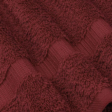 Chakir Turkish Linens Luxury Spa and Hotel Quality Premium Turkish Cotton 6-Piece Towel Set (2 x Bath Towels, 2 x Hand Towels, 2 x Washcloths)