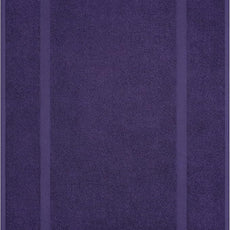 Cotton Paradise 100% Cotton Bath Mats for Bathroom Floor Set of 2 Pack, 20x34 Soft Absorbent Washable Quick Dry Tub Bathmat, Purple Towel Bath Mat