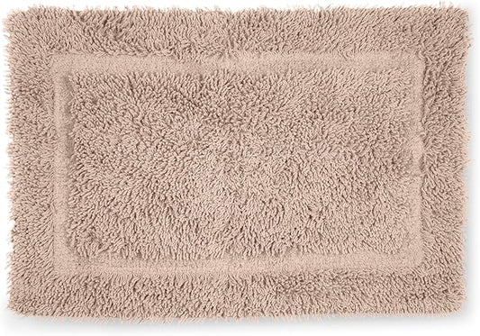 Martex 100% Cotton Ringspun Bath Rug | Super Soft | Super Absorbent | Essential Bathroom Rugs | Non-Slip Bath Mat | Quick Drying Bath Mat | Sand