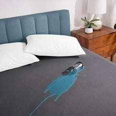 Bare Home King Size Mattress Protector - 100% Waterproof & Breathable - Premium Cooling Mattress Cover - Protects Against Spills - Vinyl Free Noiseless - Protect Your Mattress (King, Grey)