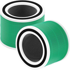 Core 300 Filter Replacement Fit for Levoit Core 300 Core 300-RF-TX (Green), 3-in-1 Filter