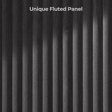 SICOTAS Buffet Cabinet with Storage Accent Sideboard Modern Credenza with Doors & Shelves Fluted Media Console Mid Century Coffee Bar Table for Living Room Kitchen Dining Room Hallway(3PCS)