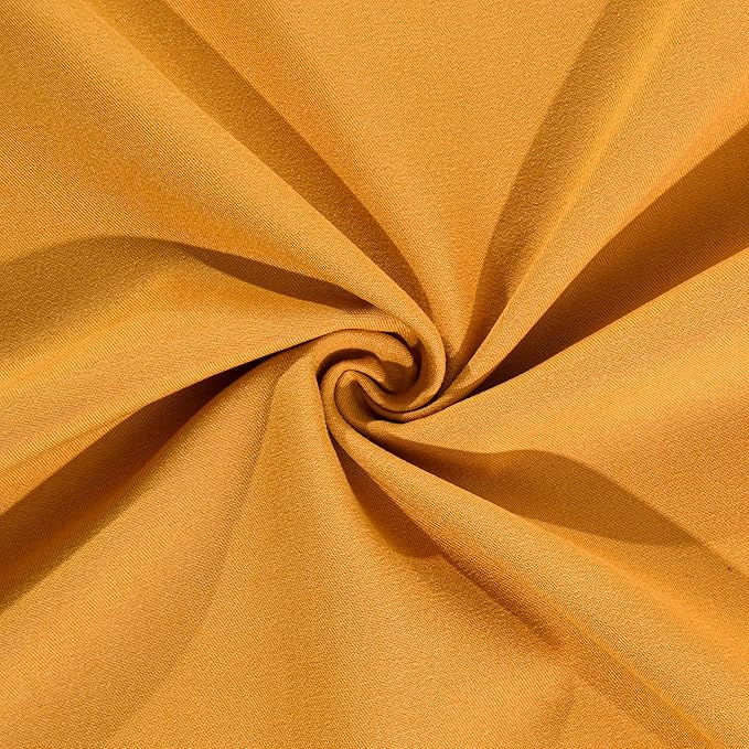 FLXXIE Body Pillow Cover - Super Soft Microfiber 20x54 Body Pillow Case - Envelope Closure, Wrinkle, Stain Resistant Ginger Yellow Body Pillow Cover, 20x54, Ginger Yellow