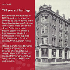 KENT CR8 Clothes Brush, 100% Natural Black Boar Bristle Lint Remover for Cashmere, Wool, and Silk for Keeping Fabrics Free from Fibres, Fluff and Pet Hair. Luxury Three Veneered Woods. Made in England