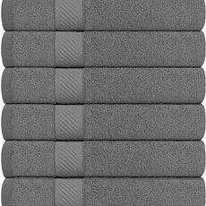 Utopia Towels 18 Pack Bath Towel Set (24 x 48 Inches), 500 GSM 100% Ring Spun Cotton Medium Lightweight and Highly Absorbent Quick Drying, Premium Towels for Hotel, Spa and Bathroom