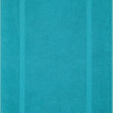 Cotton Paradise 100% Cotton Bath Mats for Bathroom Floor Set of 2 Pack, 20x34 Soft Absorbent Washable Quick Dry Tub Bathmat, Aqua Towel Bath Mat