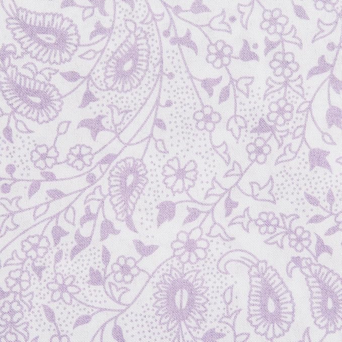 Amazon Basics Lightweight Super Soft Easy Care Microfiber Bed Sheet 3 Piece Set with 14" Deep Pockets - Twin XL, Lavender Paisley AmazonBasics