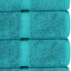 Chakir Turkish Linens Luxury Spa and Hotel Quality Premium Turkish Cotton 6-Piece Towel Set (2 x Bath Towels, 2 x Hand Towels, 2 x Washcloths)