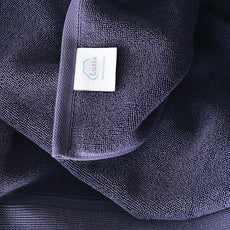 Luzia 8 Piece Bathroom Towel Set - 100% Turkish Cotton, Premium Quality - 2 Bath Towels 2 Hand Towels and 4 Washcloths (Navy Blue)