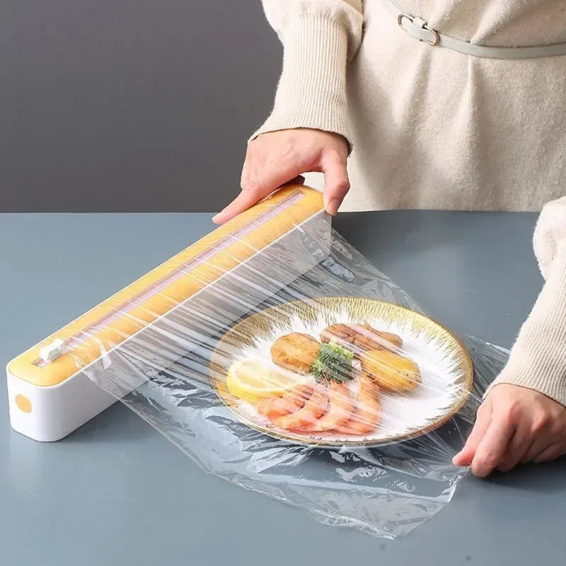 Plastic Wrap Dispensers Multi-purpose Cling Film Dispenser